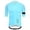 Blue, variant on Men's Cycling Jersey, Short Sleeve Half Zip Bike Top, Breathable Moisture Wicking Shirt for Summer Road Riding