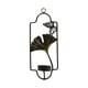 thumbnail image 1 of Candelabro de pared colgante de Colorfulland, candelabro resistente y elegante. ginkgo negro, 1 of 6