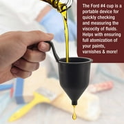 TCP Global SG244 Liquid Thickness & Viscosity Measuring Cup Ford # 4 Four, Viscosimeter to Measure Paint