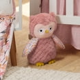 thumbnail image 5 of Lambs & Ivy Little Garden Textured Floral Plush Owl Stuffed Animal Toy - Twiggy, 5 of 5