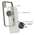 thumbnail image 4 of CoverON For Motorola Moto E7 Power Case and Screen Protector, Ring Holder Kickstand Magnetic Mount Clear Hard Back Phone Cover Rubber Bumper, Army Green, 4 of 10