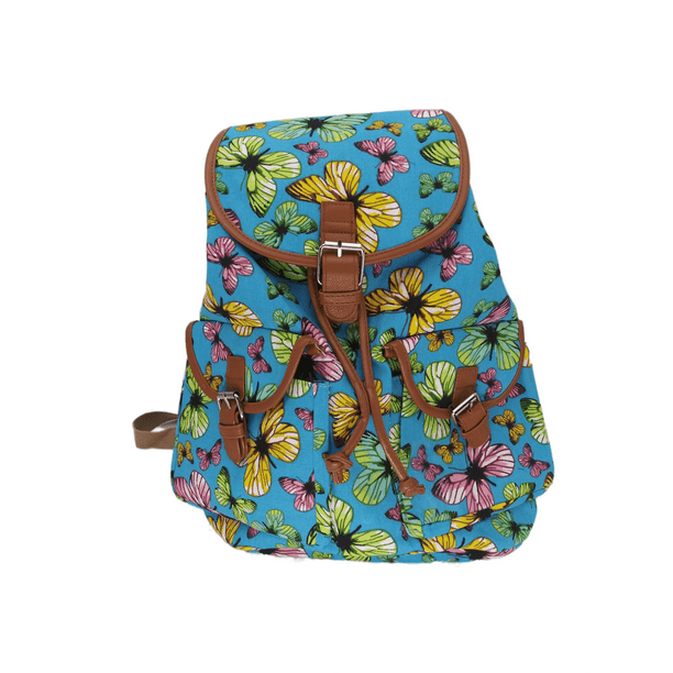 Bravo! Women's Backpack Butterfly Rucksack Drawstring