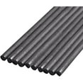 thumbnail image 1 of Gamvdout Carbon Rod Graphite Rod High Temperature Electrode Graphite Rod Length 50MM for Conductive Experiment Battery Core Carbon Rod Welding, 1 of 6
