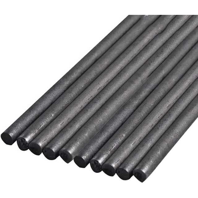 Gamvdout Carbon Rod Graphite Rod High Temperature Electrode Graphite Rod Length 50MM for Conductive Experiment Battery Core Carbon Rod Welding