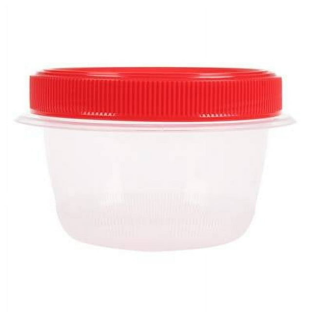 Refractario Cubasa Circular 260 ml con Tapa Roja