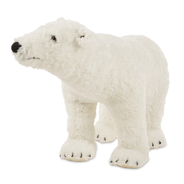 Peluche Melissa & Doug, oso polar gigante, 90 cm, realista