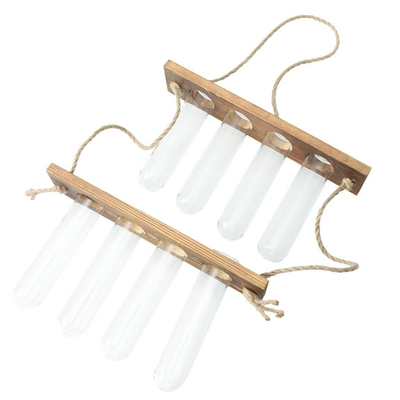 HONITANO Tabletop Glass Planter Coffee Color 1 Set 16.1x8.1in