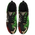 thumbnail image 2 of Black Power Running Shoes Sneakers Mesh Black Size 10, 2 of 5