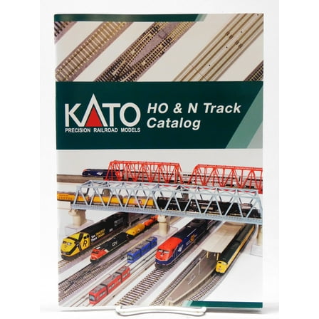 KATO PRECISION RALROAD MODELS HO & N TRACK CATALOG KAT25102
