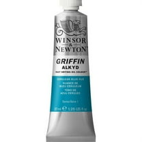 Winsor & Newton Griffin Alkyd Fast-Drying Oil Paint, 37ml, Cerulean Blue Hue