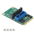 thumbnail image 2 of Tarjeta de expansión MINIPCIE, adaptador MINI PCIE a USB3.0 MINIPCI Eto US Tarjeta de expansión PINMINIPCIE Diseño de vanguardia, 2 of 9