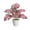 Hot Pink, variant on Orangide Artificial Monstera Bonsai, Small Faux Plant in Pot for Desk Tabletop, Indoor Fake Plant for Living Room Office Bedroom Home Decor