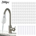 thumbnail image 2 of Cotton Faucet Filter | Faucet Filter Cotton Bag | Faucets Filteres Bags for Cold and Hot Water Filters All The Scale, Sand, and Sediments | Faucet-Mounted (200PC), 2 of 8