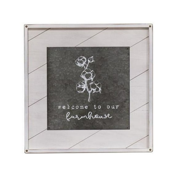 col House Designs Welcome to Our Farmhouse Wall Art