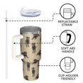 thumbnail image 4 of OBREWU Cute Labrador Tumbler with Handle and Lid,Cute Labrador 40oz Double Wall Vacuum Insulated Tumbler,Cups Gift for Women and Men, 4 of 7