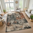 thumbnail image 7 of Addison Rugs Mayfield Premium Machine Washable Transitional Abstract Taupe Rectangle Rug, 9' x 12', 7 of 7