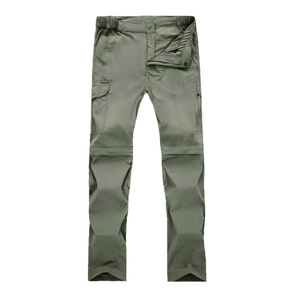 labakihah pants for women men quick dry hiking pants waterproof casual trousers outdoor convertible pants grey