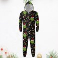thumbnail image 1 of Conjunto de pijamas familiares a juego, cómoda ropa de dormir familiar con capucha, conjunto informal de ropa de descanso, 1 of 8