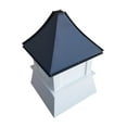 thumbnail image 5 of Accentua Yosemite Cupola, 24 in. Square, 38 in. High, Composite Vinyl with Black Aluminum Roof, 5 of 5