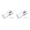 thumbnail image 1 of maskred Secure Locking Hasp Holder Safety Buckle Set for Screws Versatile and Durable Style A 2Set, 1 of 6