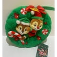 thumbnail image 3 of Disney Store Japan Chip and Dale Wreath Christmas Plush New with Tags, 3 of 3