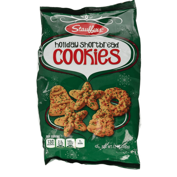 Stauffers Holiday Shortbread Cookies 12 oz