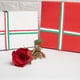 thumbnail image 2 of Cinta de rayas de 1 cm, rollo de 50 m para envolver regalos, bolsas de disfraces, decoración de fiestas y bodas (rojo, blanco y verde), 2 of 6