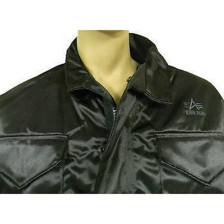 Alpha Industries MP-Tex MP Tex US Made M-65 M65 Field Jacket Black