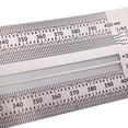 thumbnail image 2 of FlyFlise Precision Marking Ruler T-type Hole Ruler Stainless Woodworking Mark, 2 of 8