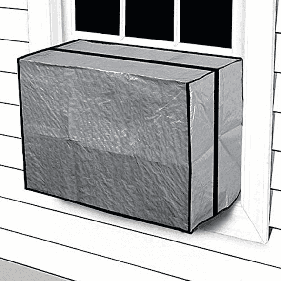 Dependable Industries Air Conditioner AC Outdoor Window Unit - 21.5" x 15" x 16"