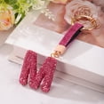 thumbnail image 3 of Uxcell Encanto de Letra M con Rhinestone para Fabricación de Joyas, Rojo Rosa, 3 of 6