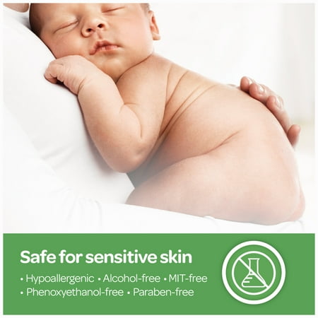 Huggies Natural Care Sensitive Baby Wipes, Unscented, 3 Refill Packs (528 Wipes Total)