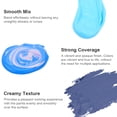 thumbnail image 2 of AUREUO Blue Acrylic Paint Set - 8 Ocean Marine Coastal Colors 0.71 Fl Oz / 21ml Tubes Aqua Winter Blue Tone Art Paints for Crafts Seascapes, Gift for Painters, 2 of 8