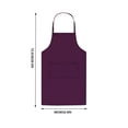 thumbnail image 2 of Szbaoan Waterproof Work Apron Made of Durable Polyester Fabric for Kitchen Cooking and Food Preparation, Adjustable Neck Strap and Waist Ties for Comfortable and Protective Wear, 2 of 4