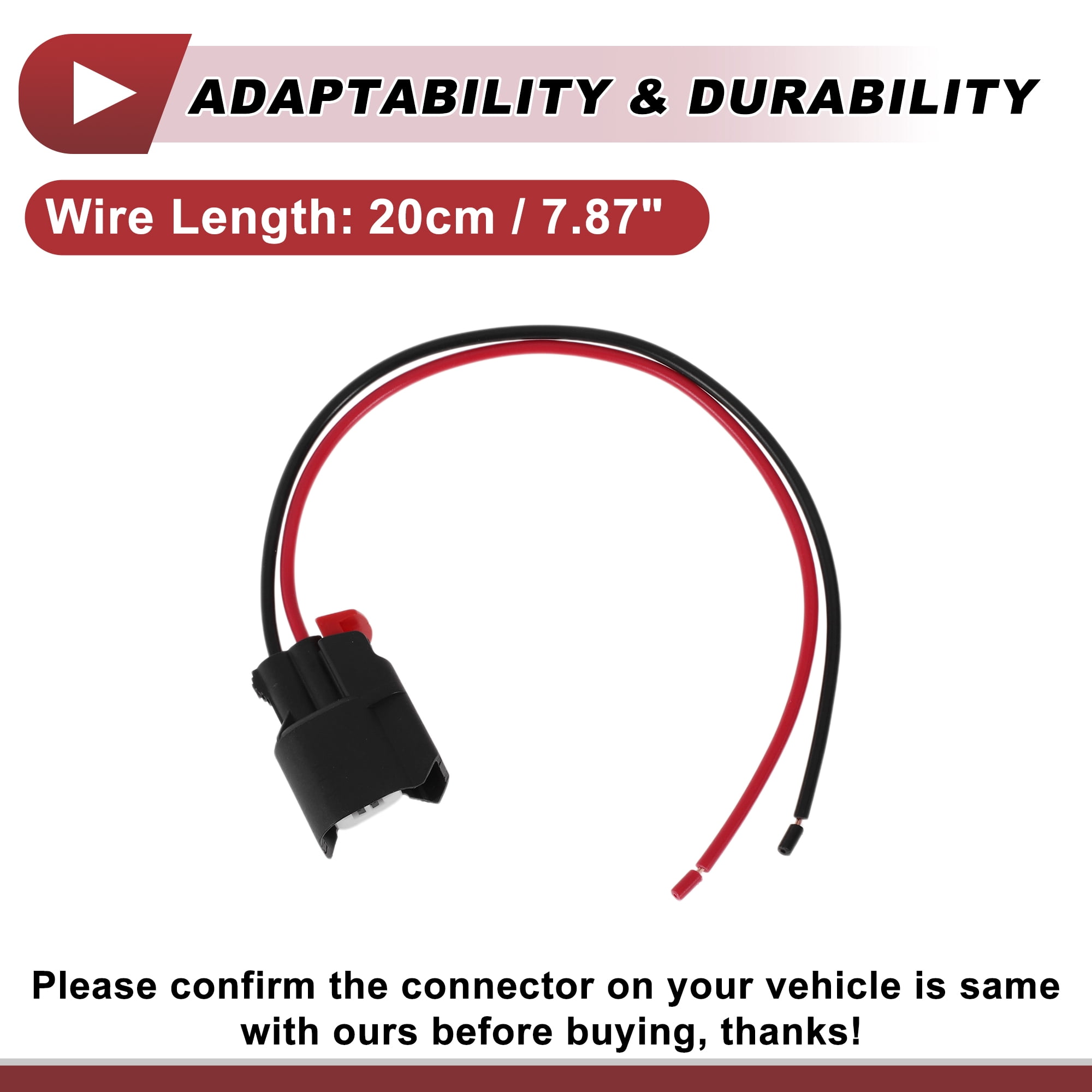 Unique Bargains Precisely Fit Backup Light Socket Wiring for Dodge Durango 2011-2013
