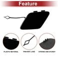 thumbnail image 4 of Tapa del gancho de remolque del parachoques del automóvil Unique Bargains Tapa del gancho No.51127363264 para BMW 428i 2014-2016 Plástico negro 1 Pcs Duradera, 4 of 7