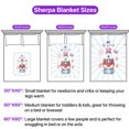thumbnail image 5 of Happy 4th of July Patriotic Samoyed Marching Band Uniform Balloons Fireworks Cozy Sherpa Blanket Siberian Sammy Dog Lover Warm Soft Throw Blanket - 13009, 5 of 5