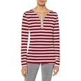 thumbnail image 2 of frariair ​Fashion Forward Casual Top Featuring Patchwork Accents And Comfort Fit Perfect For City Exploration And Travel​ Watermelon Red, 2 of 4