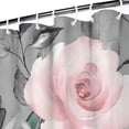 thumbnail image 4 of Waterproof Pioneer Shower Curtain 84x72 Inch Polyester Unique Colorful Floral Shower Curtain for Bathroom Hotel Home Decor with 12 Plastic Hooks, 4 of 5