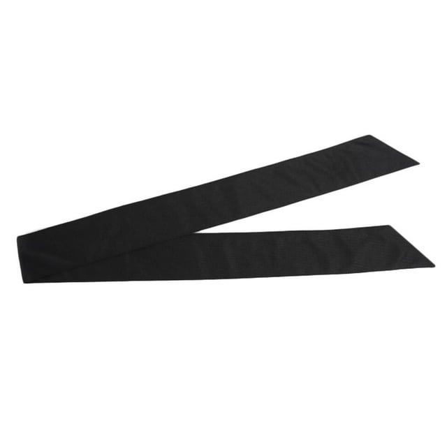 Almencla Cravate pour Femmes et Hommes - Bandeau Anti-Transpiration pour Course, Entraînement, Noir