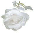 thumbnail image 2 of Artificial Flower Rose with Stem 1Pc Fake Flowers Silk Plastic Artificial Black White Roses Bridal Wedding Bouquet for Home Garden Party Wedding Decoration, 2 of 8