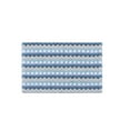 thumbnail image 2 of Home Weavers Orion Collection 100% Cotton Bathroom Rug, Non Slip Bath Mat Water Absorbent Soft Shaggy Mat Machine Washable, Thick Plush Rugs for Shower - 24"x36", Blue, 2 of 5
