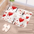 thumbnail image 5 of Valentine's Day Modern Polyester Non-Slip Floor Rug Office Mat, Machine Washable Office Rugs, 5 of 6