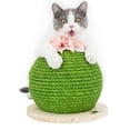 thumbnail image 1 of Ball Shaped Cat Scratch Board,Ball Shaped Cat Scratch Cat Toy Cat Scratching Ball Striking Appearance, 1 of 8
