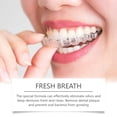thumbnail image 4 of denture cleaning effervescent tablets gently clean denture stains, fresh and clean, daily portable effervescent tablets, 4 of 5