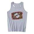thumbnail image 4 of Pompotops Women's Pullover Sleeveless Printing Solid Color Vest Tops, 4 of 4