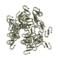 thumbnail image 1 of 50 Piezas de Plata en apariencia de S Broche de Gancho para Collar para Joyas, 1 of 7