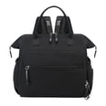 thumbnail image 1 of Bolsa de pañales para bebés, bolsa de viaje para niños y niñas, bolsa de transporte de gran capacidad, bolsa de pañales Negro, 1 of 8