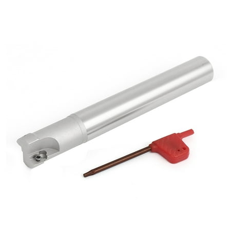 Unique Bargains T8 Wrench Indexable End Mill BAP 300R C20-21-150-2T for APMT1135PDER Insert