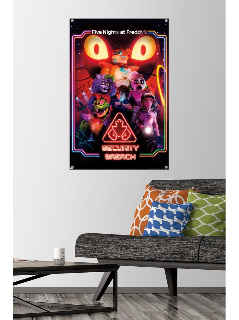 Five Nights at Freddy's: Security Breach - Key Art Wall Poster